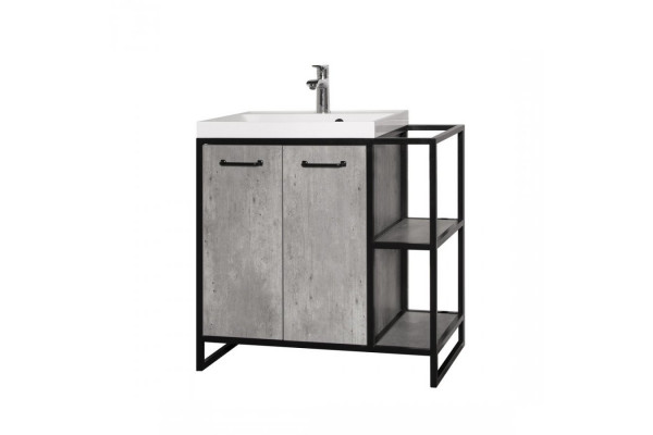 Комплект мебели Style Line Лофт Classic 60/80 L бетон