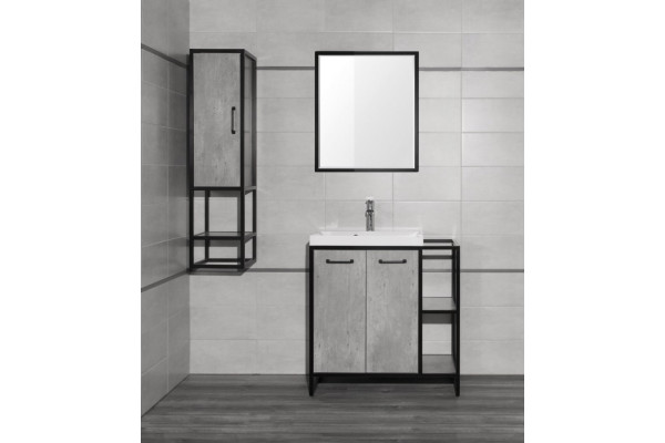 Комплект мебели Style Line Лофт Classic 60/80 L бетон
