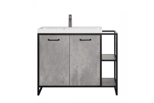 Комплект мебели Style Line Лофт Classic 80/100 L бетон