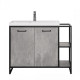 Комплект мебели Style Line Лофт Classic 80/100 L бетон