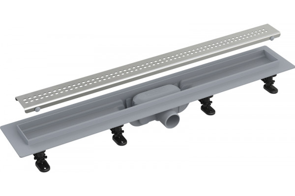 Душевой трап (лоток) AlcaPlast APZ9-Simple 550 с решеткой и опорами