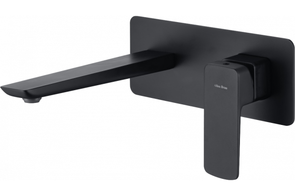 Смеситель для раковины Allen Brau Infinity 5.21003-31 С ВНУТРЕННЕЙ ЧАСТЬЮ чёрный матовый