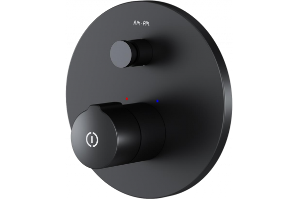 Смеситель для душа AM.PM X-Joy F85A45722 черный, С ВНУТРЕННЕЙ ЧАСТЬЮ