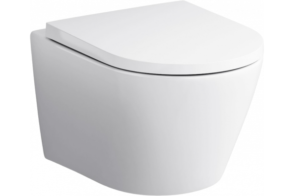 Унитаз подвесной AM.PM Sense C741701SC безободковый, с микролифтом