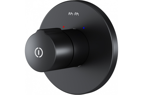 Смеситель для душа AM.PM X-Joy F85A65722 черный, С ВНУТРЕННЕЙ ЧАСТЬЮ