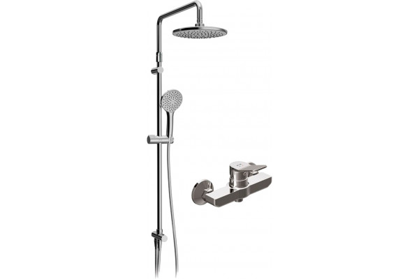 Душевая стойка AM.PM X-Joy F40885A24 со смесителем