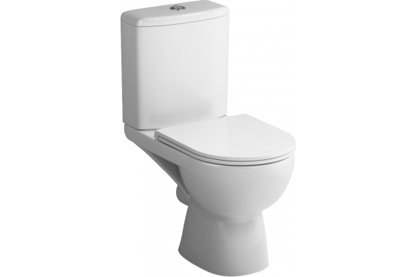 Унитаз-компакт AM.PM Gem C908600SC безободковый, с микролифтом
