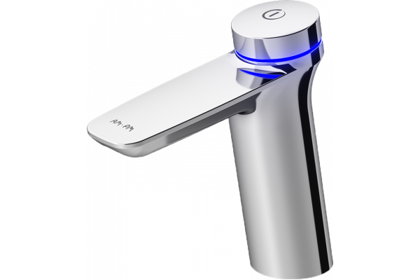 Термостатический смеситель AM.PM Inspire V2.0 F50A82400 TouchReel электронный с донным клапаном