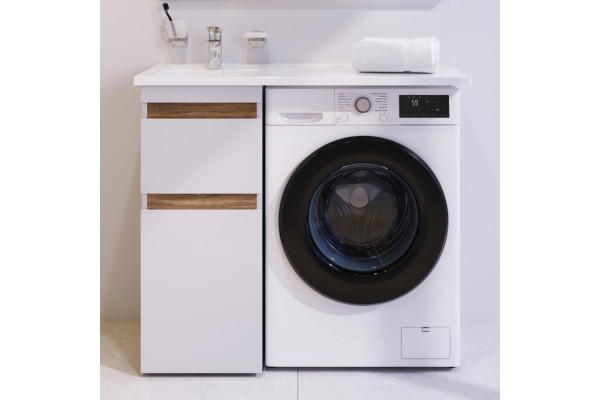 Тумба с раковиной AM.PM X-Joy 40 L под узкую стиральную машину