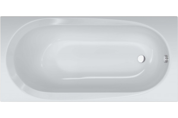 Акриловая ванна AM.PM Tender 150x70 см, с каркасом