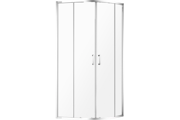 Душевой уголок AQUAme AQM3801F-8 80х80, профиль хром