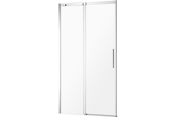 Душевая дверь в нишу AQUAme AQM4803-12 120 см, профиль хром, стекло прозрачное