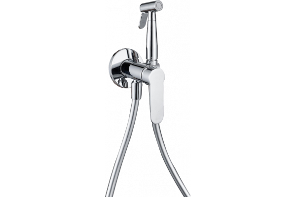 Гигиенический душ Aquanet Passion AF300-52C со смесителем, С ВНУТРЕННЕЙ ЧАСТЬЮ