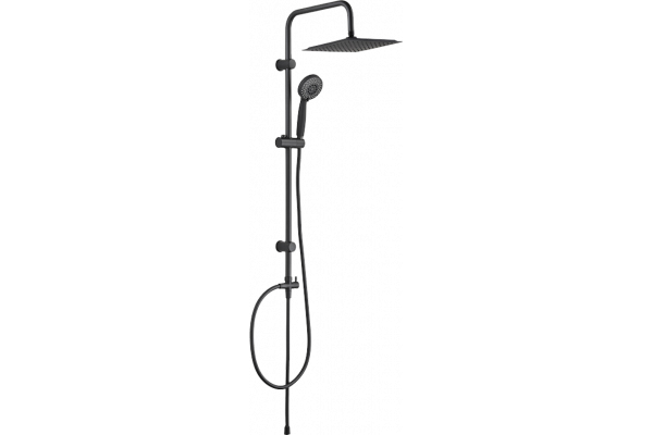 Душевая стойка Aquanet Passion AF300-70-S-B чёрная матовая
