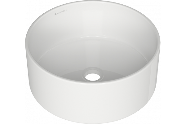 Раковина Aqueduto Espiral ESP0110 40 см, белая глянцевая