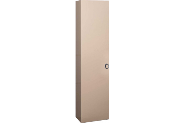 Шкаф-пенал Armadi Art NeoArt капучино с ручкой Moon хром