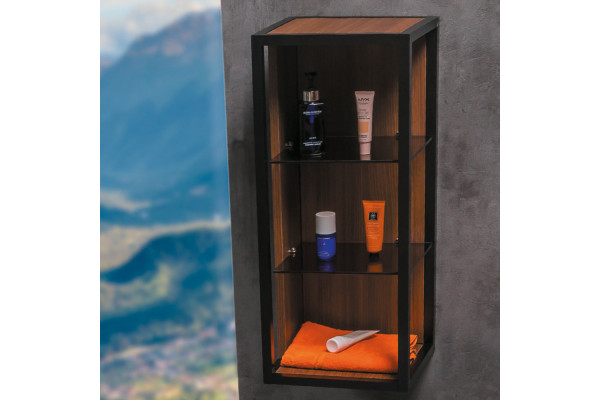 Полка Armadi Art Loft dark wood, 75 см