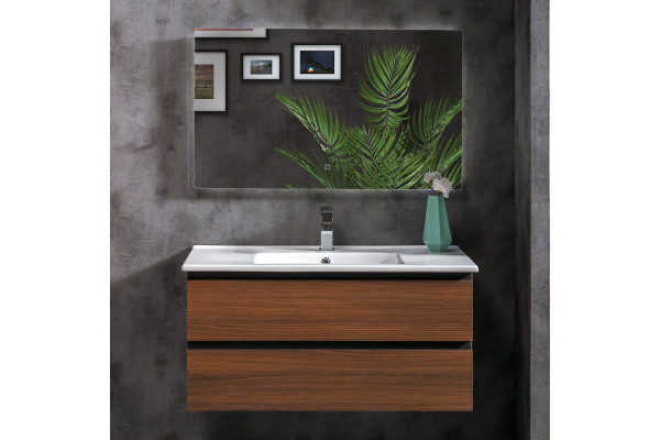 Мебель для ванной Armadi Art Capolda 100 dark wood