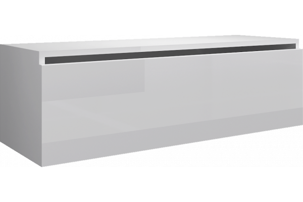 Тумба Armadi Art Flat Valessi Uno-S 120 белый глянец