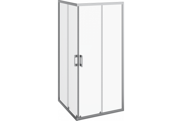 Душевой уголок Artemis Amata 120х90, профиль матовый хром
