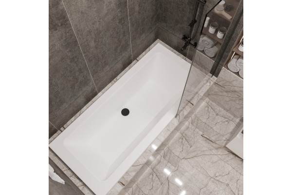 Акриловая ванна Artemis Sentinus 150x80 см, с каркасом