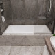 Акриловая ванна Artemis Sentinus 150x80 см, с каркасом