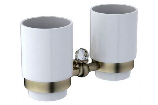 Стакан Art&Max Antic Crystal AM-E-2688SJ-Br двойной