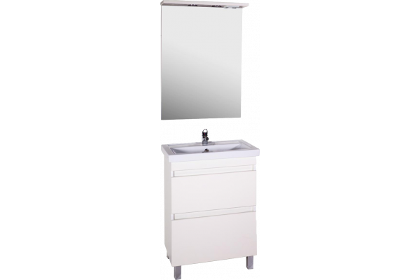 Мебель для ванной ASB-Mebel Коста 60 ясень белый