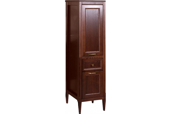 Шкаф-пенал ASB-Woodline Гранда 40 R, антикварный орех