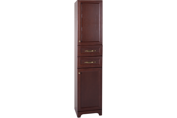 Шкаф-пенал ASB-Woodline Берта 40/2 антикварный орех