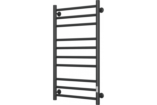 Полотенцесушитель электрический Bauedge M0019 100х50 R черный матовый