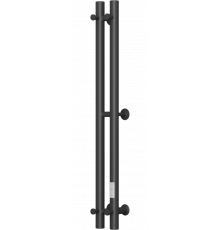 Полотенцесушитель электрический Bauedge M0056 80х6 черный матовый