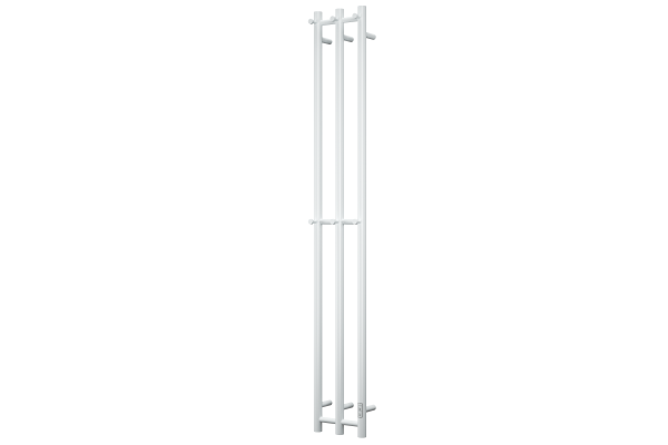 Полотенцесушитель электрический Bauedge Stella DB-0059, 12х160, белый