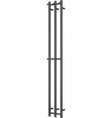 Полотенцесушитель электрический Bauedge Stella DB-0062, 12х160, черный матовый