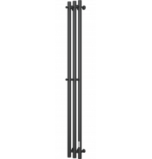 Полотенцесушитель электрический Bauedge M0059 150х12 черный матовый