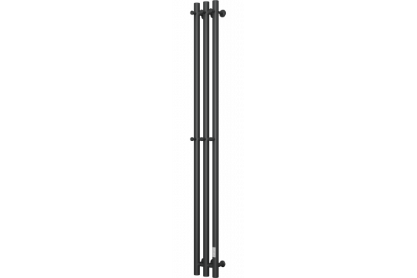 Полотенцесушитель электрический Bauedge M0059 150х12 черный матовый