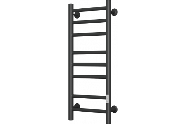 Полотенцесушитель электрический Bauedge M0037 30х80 черный матовый
