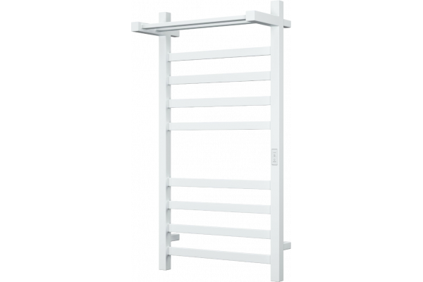 Полотенцесушитель электрический Bauedge Hotel Shelf DB-0001 50х100, белый полуматовый