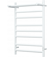 Полотенцесушитель электрический Bauedge Stil Shelf DB-0023 50х80, белый полуматовый