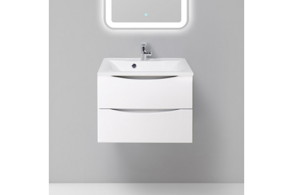 Тумба с раковиной BelBagno Marino 65 bianco lucido