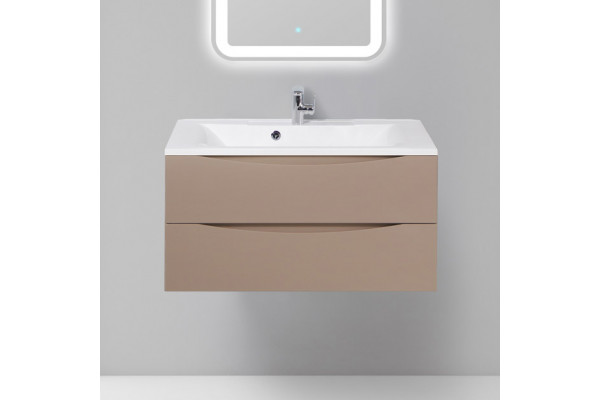 Тумба с раковиной BelBagno Marino 90 capucino lucido