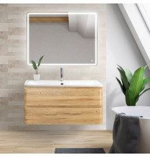 Мебель для ванной BelBagno Albano 80 подвесная, rovere rustico