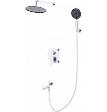 Душевой комплект BelBagno Marino VDSET-CRM хром, С ВНУТРЕННЕЙ ЧАСТЬЮ
