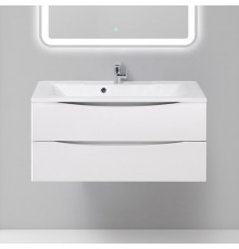 Тумба с раковиной BelBagno Marino 100 bianco opaco