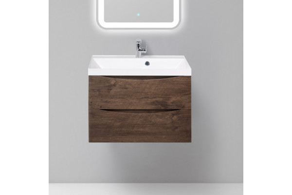 Тумба с раковиной BelBagno Marino 70 rovere moro