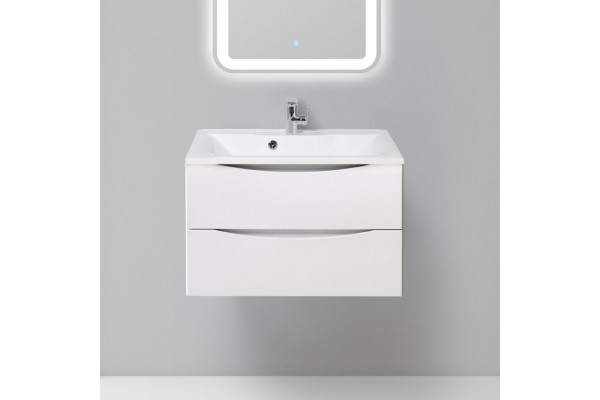 Тумба с раковиной BelBagno Marino 75 bianco opaco