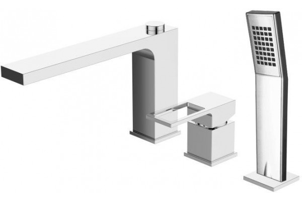 Смеситель на борт ванны BelBagno Romano BVD-CRM