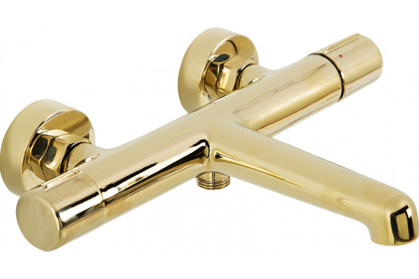 Смеситель для ванны с душем BelBagno Uno VASM ORO