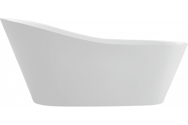 Акриловая ванна BelBagno BB63-1800-W0 180x80 см, отдельностоящая, овальная, с ножками, с донным клапаном