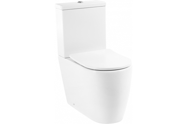 Унитаз-компакт BelBagno Marino BB105CPR безободковый, крышка BB2031SC с микролифтом, бачок BB105T